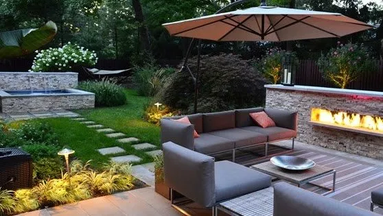 Affordable landscape installation in Canyon Lake, TX by BackYard Landscaping