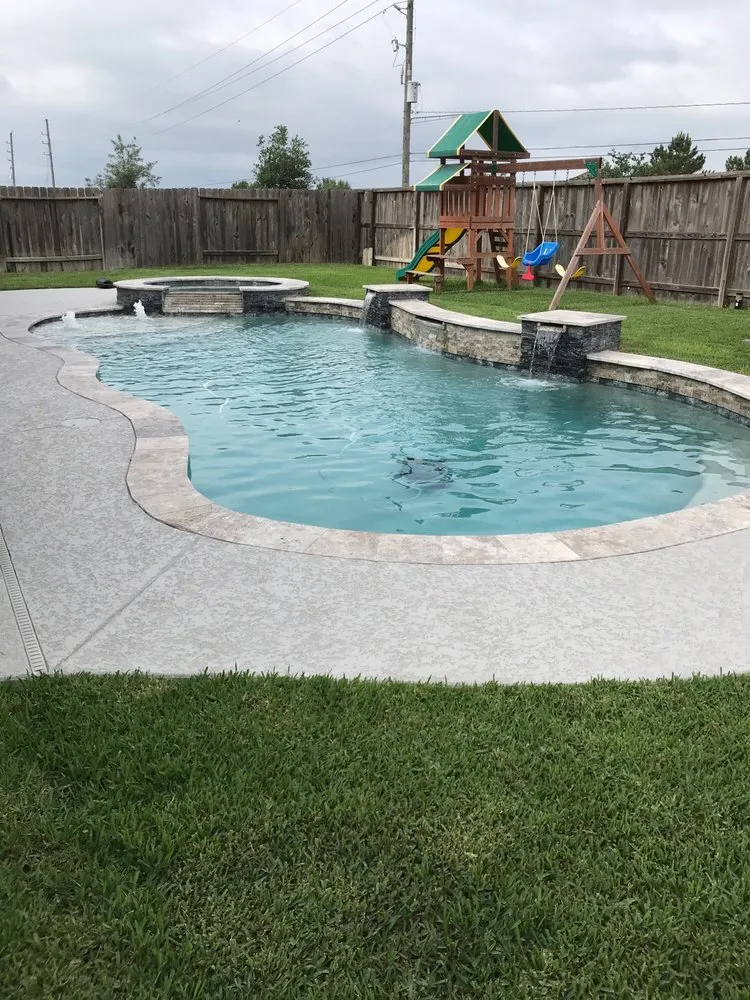 Affordable landscape installation for year-round maintenance in Cypress, TX by Backyard Luxuries
