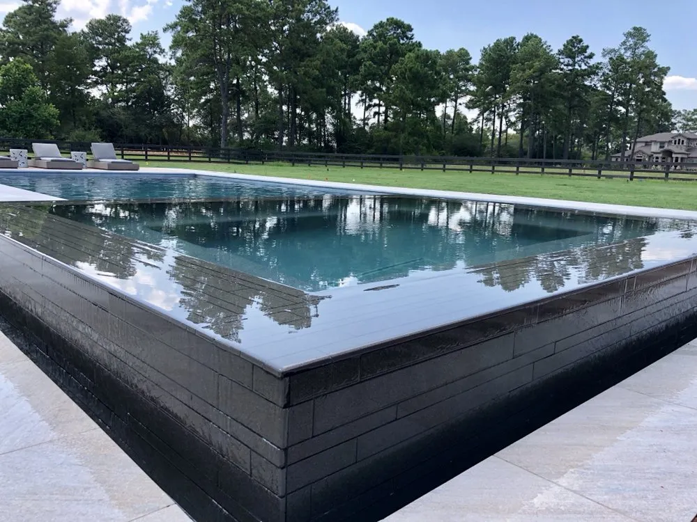 Professional landscape design in Cypress, TX by Backyard Luxuries