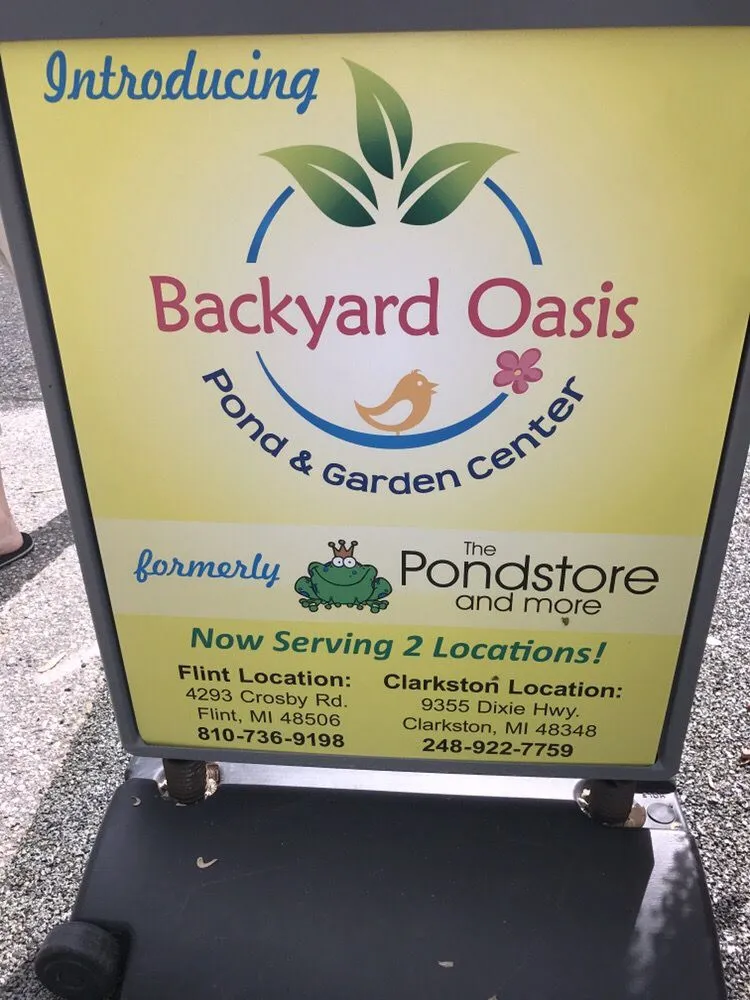 Trusted yard cleanup service for homes in Flint, MI by Backyard Oasis Pond & Garden Center