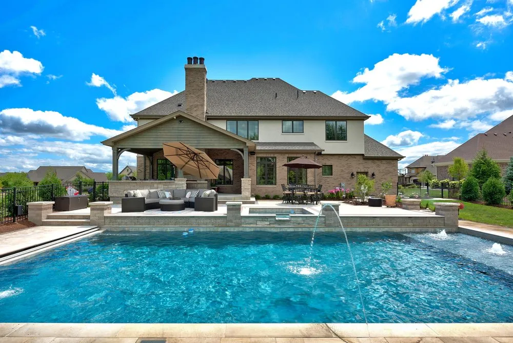 Custom garden landscaping in West Columbia, SC - Backyard Paradise