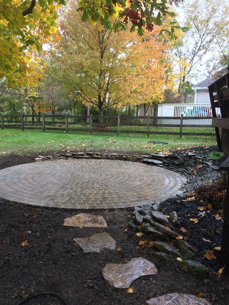 Reliable landscape installation for homes in Grove City, OH by Backyard Ponds & Patios