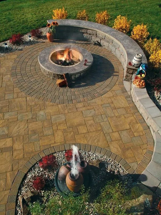 Custom landscape design for outdoor upgrades across Grove City, OH - Backyard Ponds & Patios