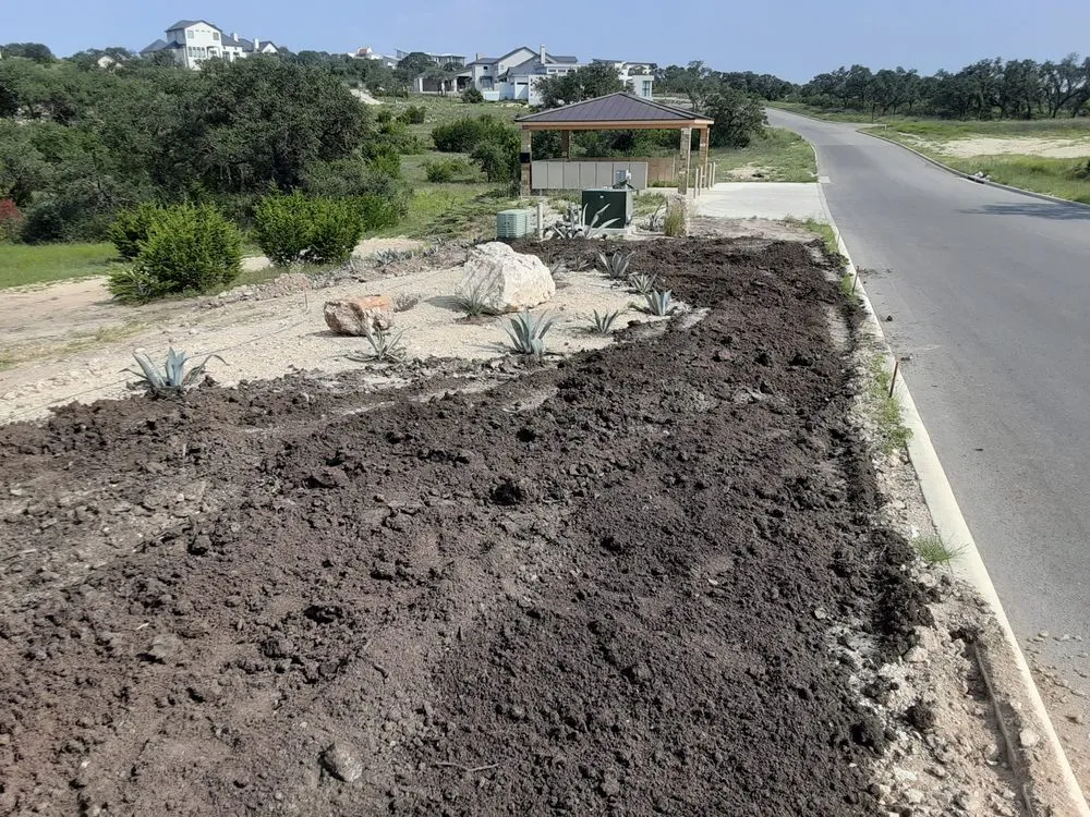 Local landscape installation in San Antonio, TX by Backyard Siteworks