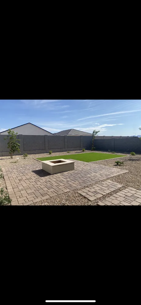 Affordable landscape installation in Casa Grande, AZ by Bacson Landscaping