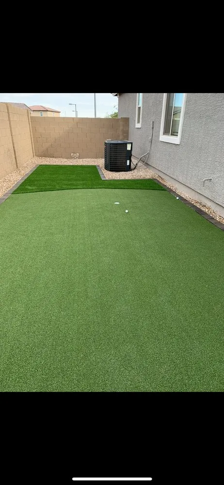 Local landscape installation in Casa Grande, AZ by Bacson Landscaping