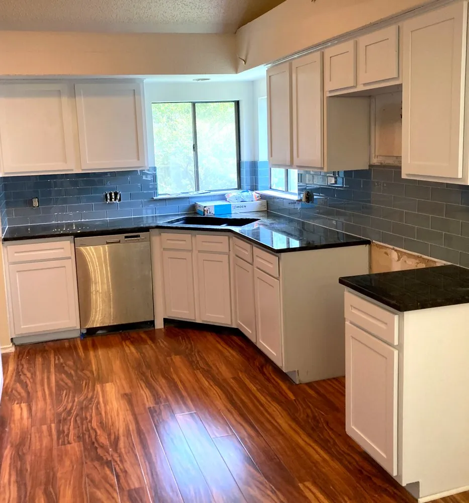 Local residential landscaping with custom design in Round Rock, TX by Bad at it