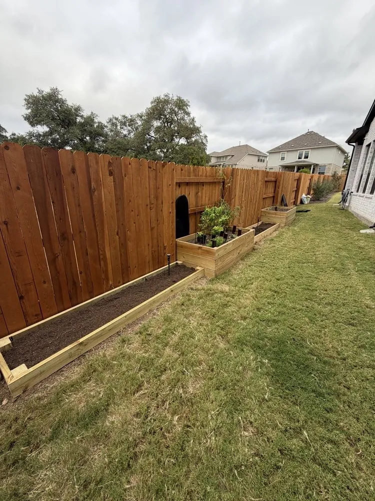 Trusted garden landscaping for beautiful yards in Round Rock, TX by Bad at it