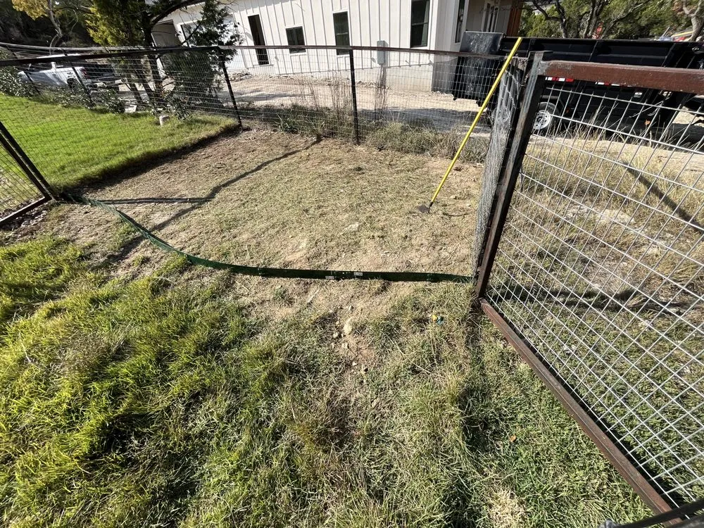 Expert yard cleanup service with custom design in Bulverde, TX by Bad Axe Landscaping