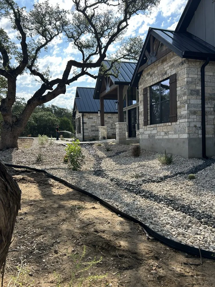 Top-rated landscape design in Bulverde, TX by Bad Axe Landscaping