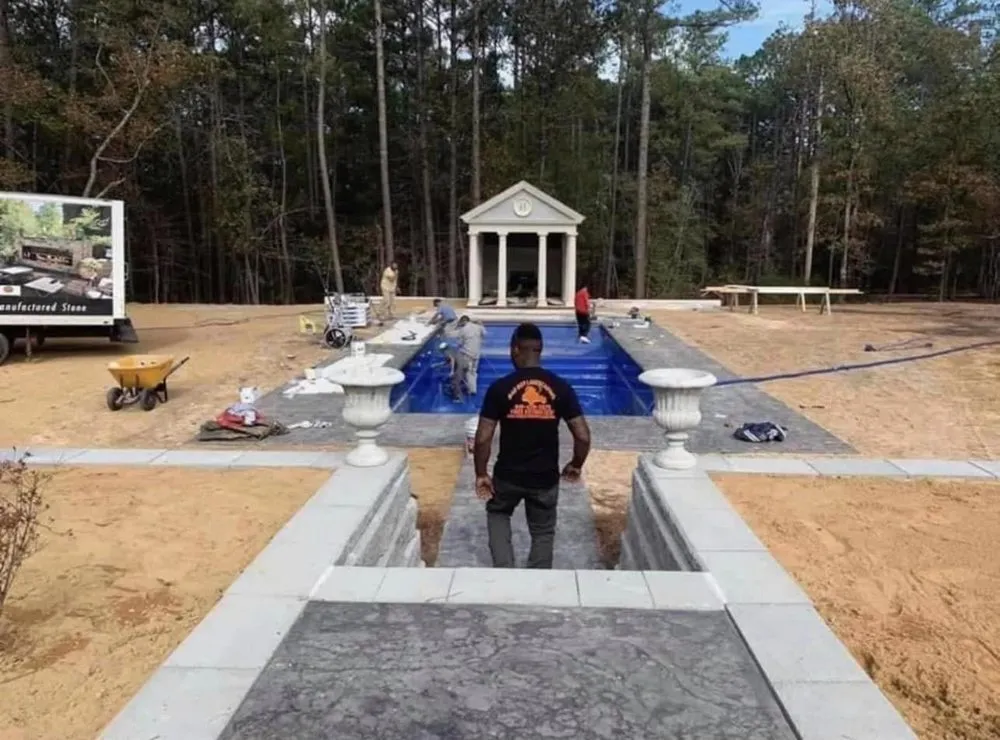 Affordable landscape installation for residential properties across Sanford, NC - Bad Boy Landscaping