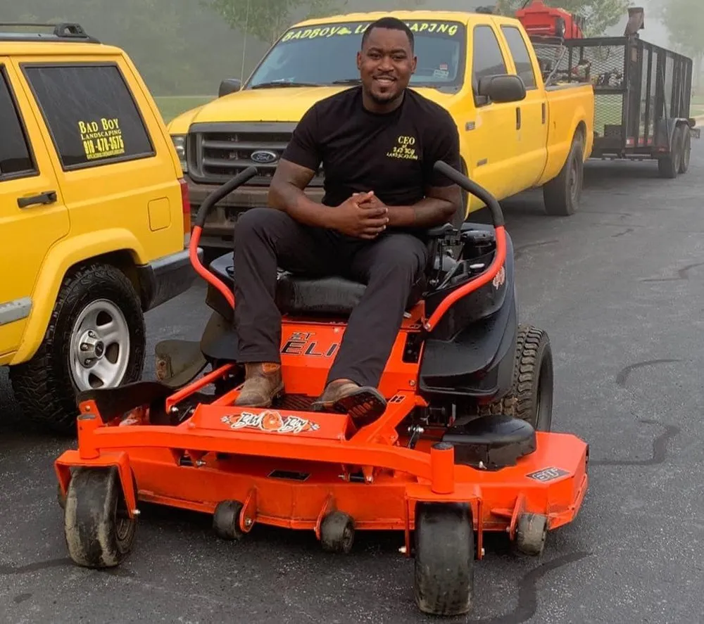 Trusted residential landscaping for year-round maintenance in Sanford, NC by Bad Boy Landscaping