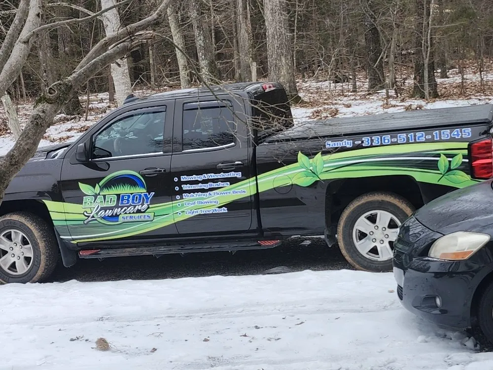 Custom lawn mowing service for beautiful yards across Burlington, NC - Bad Boy Lawn Care