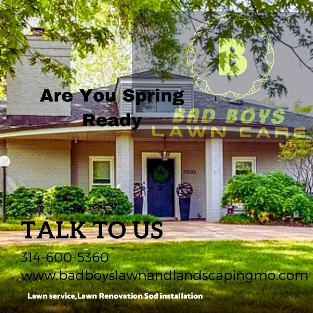 Top-rated yard cleanup service for residential properties across St. Louis, MO - Bad Boys Lawn and Landscaping