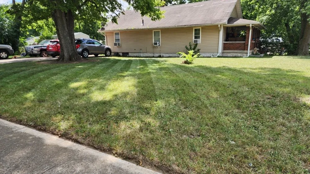 Local landscape design for residential properties in Indianapolis, IN by Bad Boyz Lawn Maintenance