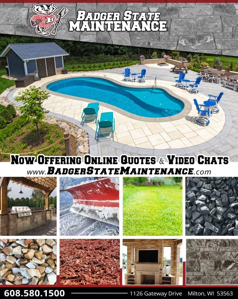 Affordable landscape installation experts serving Milton, WI - Badger State Maintenance