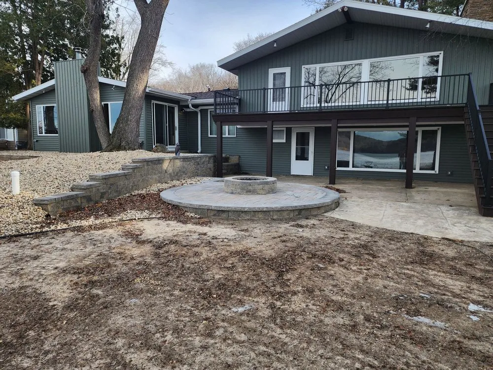 Affordable landscape design in Belleville, WI by BadgerScape Design & Landscape