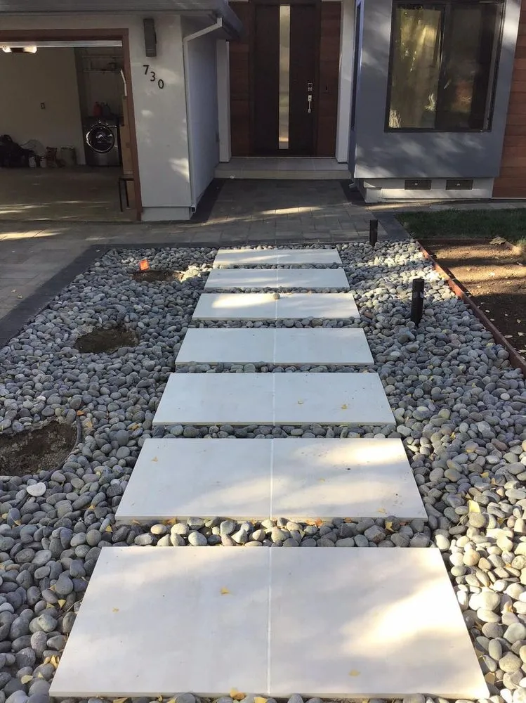 Trusted lawn mowing service with custom design across San Jose, CA - Baez Concrete and Demolition