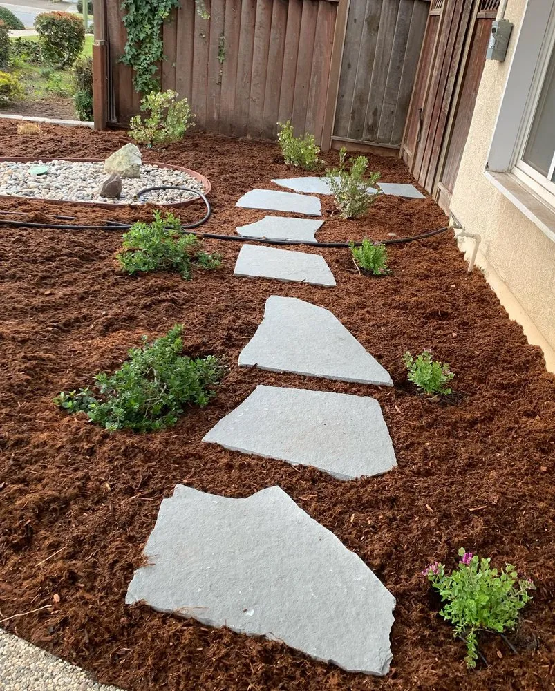 Custom outdoor landscaping for outdoor upgrades in San Jose, CA by Baez Concrete and Demolition