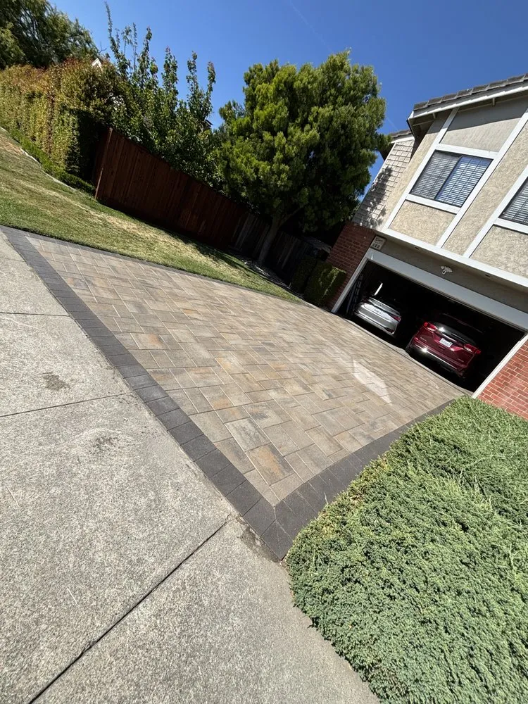 Custom residential landscaping in San Jose, CA by Baez Concrete and Demolition