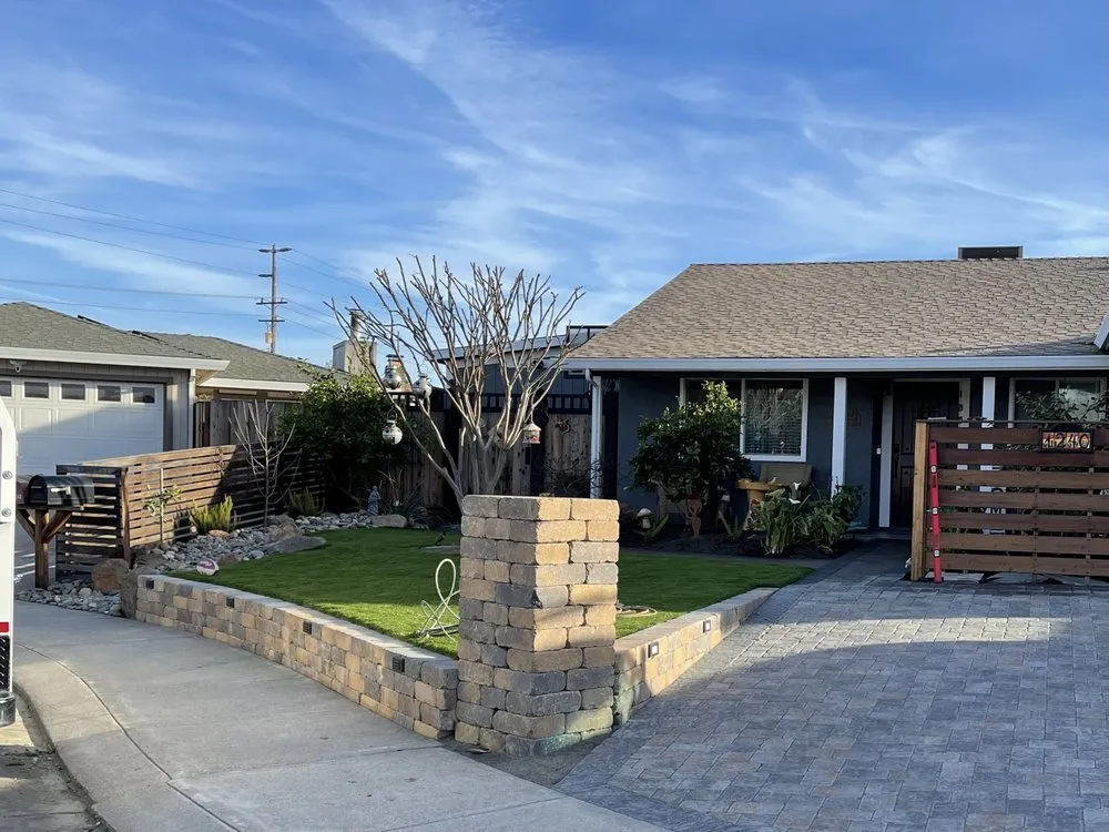 Professional landscape installation in Menlo Park, CA by Baez Landscaping