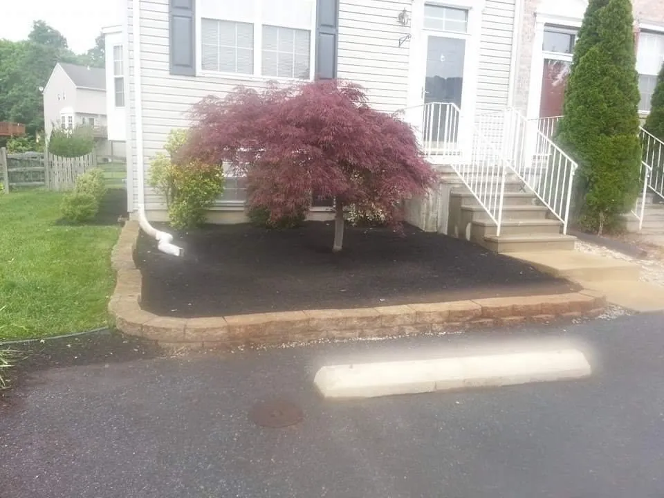 Top-rated garden landscaping with custom design in Wilmington, DE by Baez Landscaping