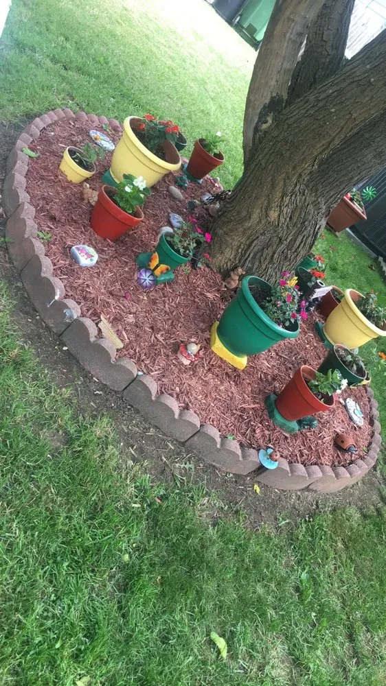 Custom yard cleanup service in Woolwich Township, NJ by Bagby boys lawn care