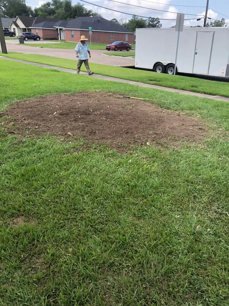 Top-rated garden landscaping in Westlake, LA by Bagley Services