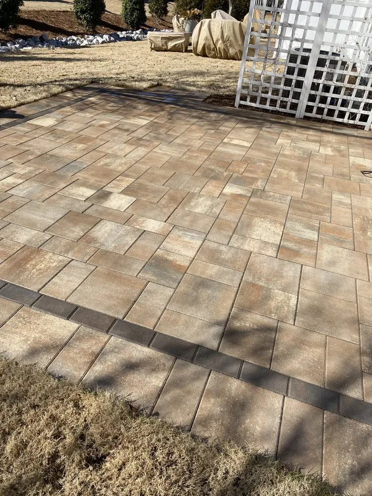 Professional garden landscaping for residential properties in Waxhaw, NC by Bahnick Landscaping