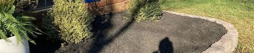 Professional garden landscaping with custom design in Waxhaw, NC by Bahnick Landscaping