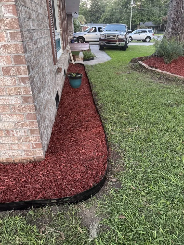 Custom landscape installation in Hanahan, SC - Bail Landscape