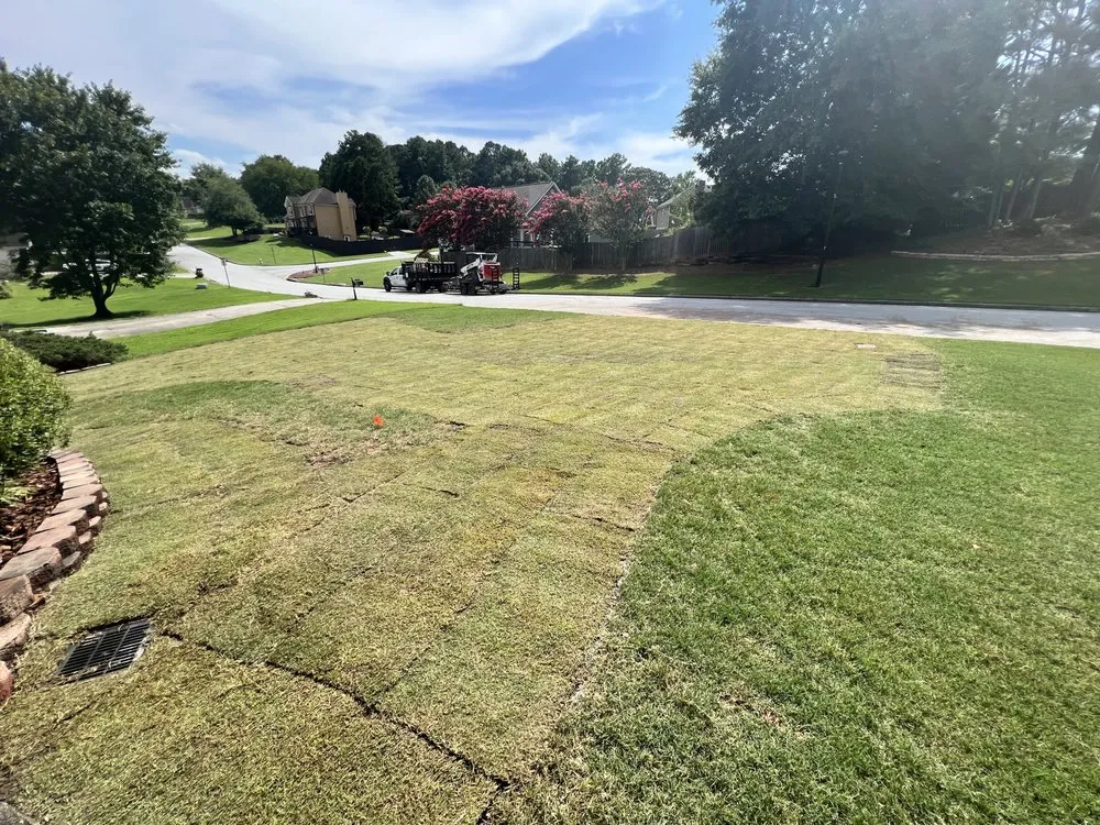 Reliable residential landscaping for residential properties in Loganville, GA by Bailey Construction & Landscaping