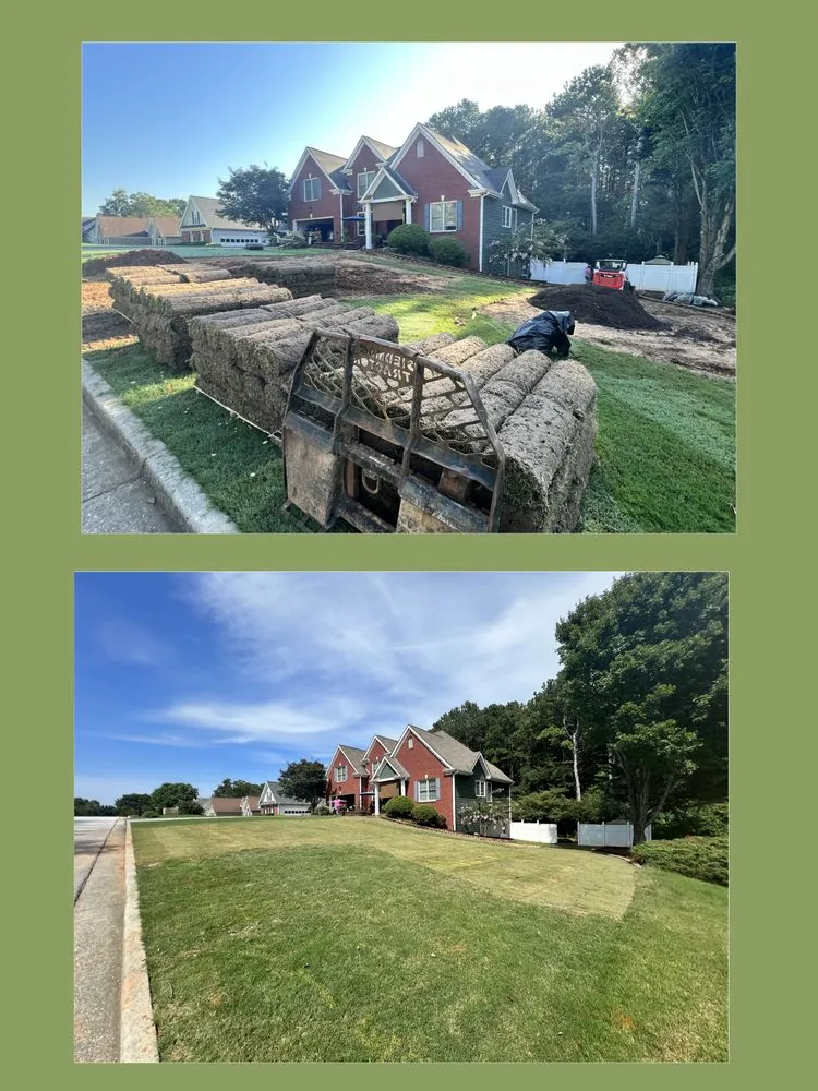 Custom landscape design for outdoor upgrades in Loganville, GA by Bailey Construction & Landscaping