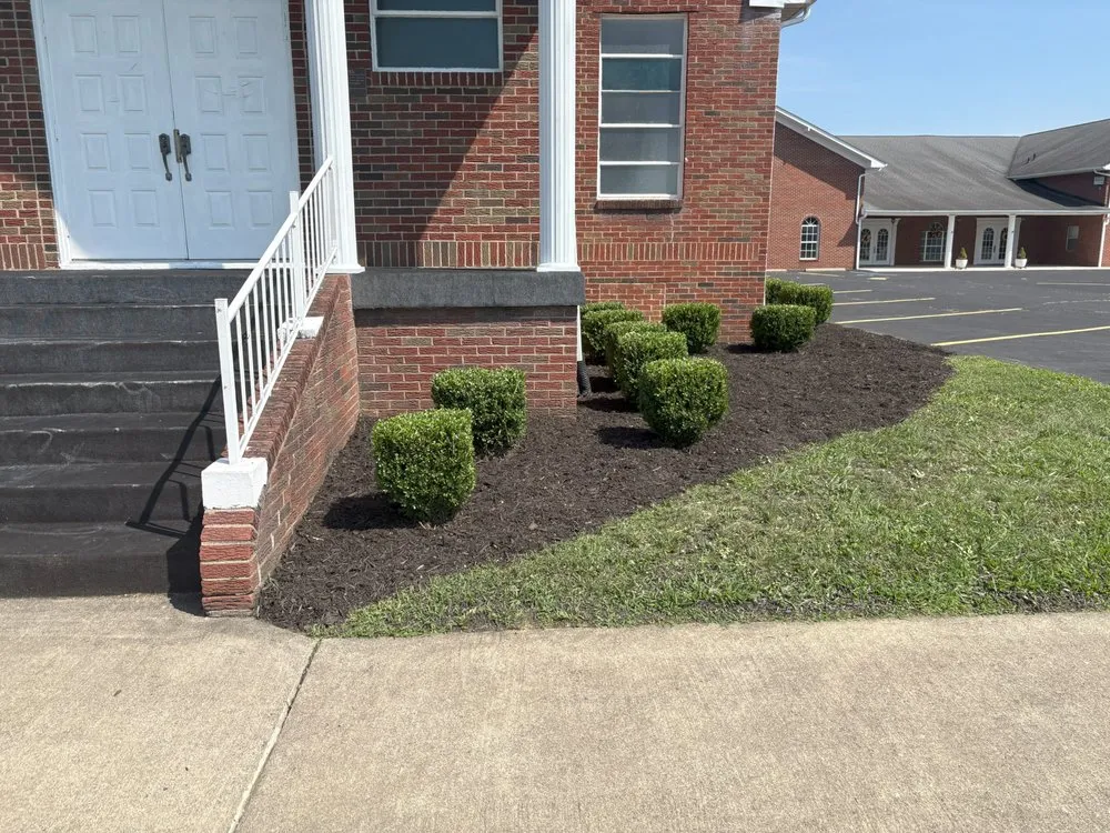 Local landscape installation in Ashland, KY by Bailey Property Services