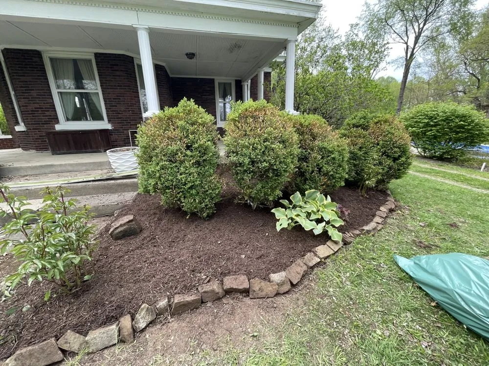 Professional outdoor landscaping in Indianapolis, IN by Bain’s Exterior Solutions