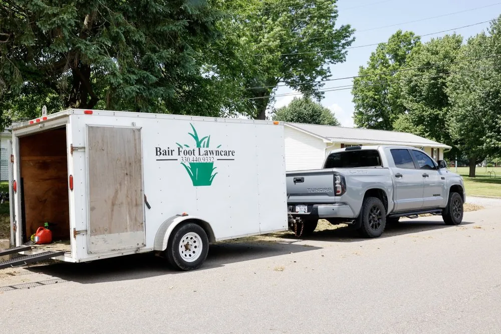 Trusted residential landscaping with custom design in Port Washington, OH by Bair Foot Lawncare