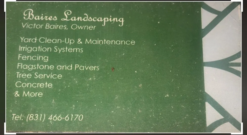 Affordable lawn care service in Santa Cruz, CA by Baires Landscaping