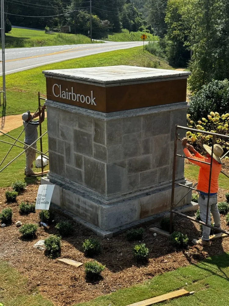 Affordable outdoor landscaping for residential properties across Wellford, SC - Baires Masonry Solution