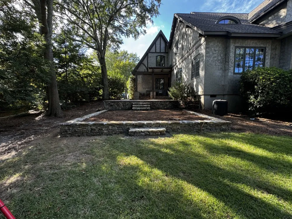 Custom yard cleanup service in Wellford, SC - Baires Masonry Solution