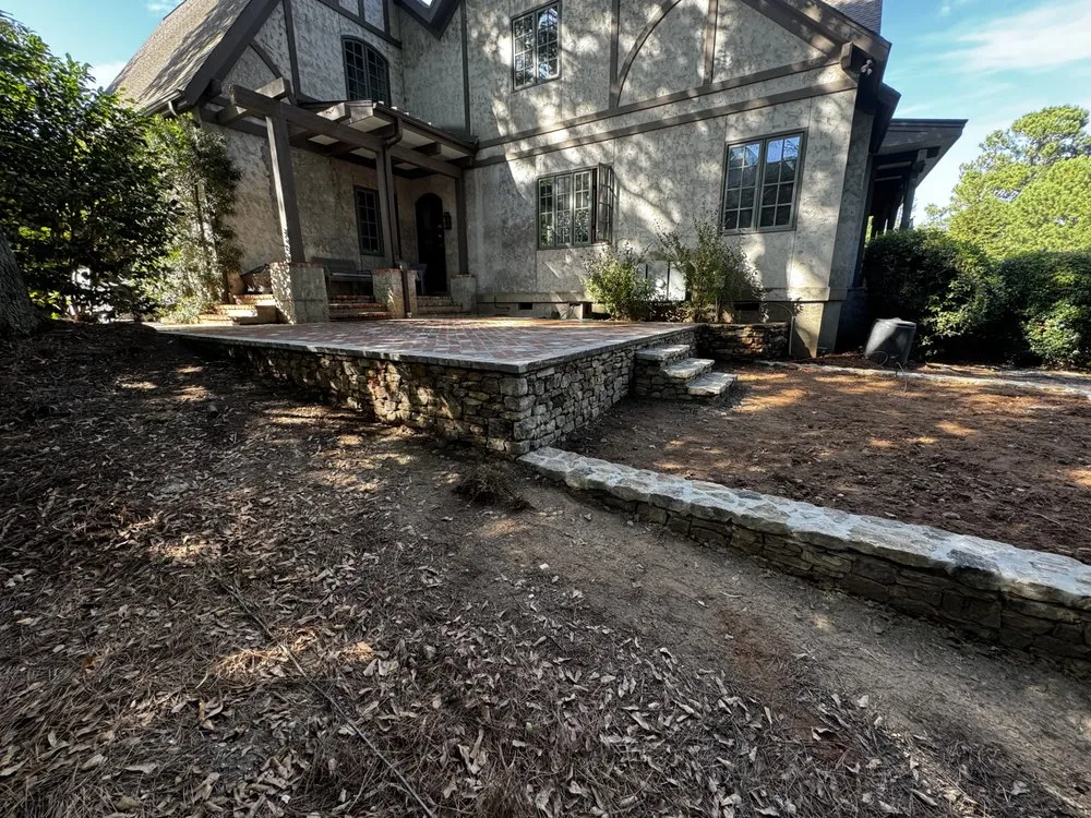 Expert landscaping services for beautiful yards in Wellford, SC by Baires Masonry Solution
