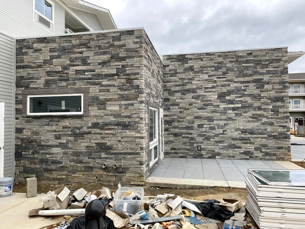 Custom outdoor landscaping in Wellford, SC by Baires Masonry Solution