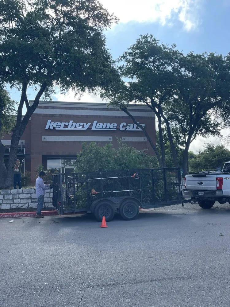 Affordable landscape installation experts serving Cedar Creek, TX - Bairon'e Perez Trees Service