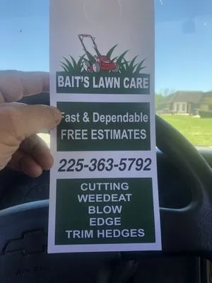 Bait’s Lawn care