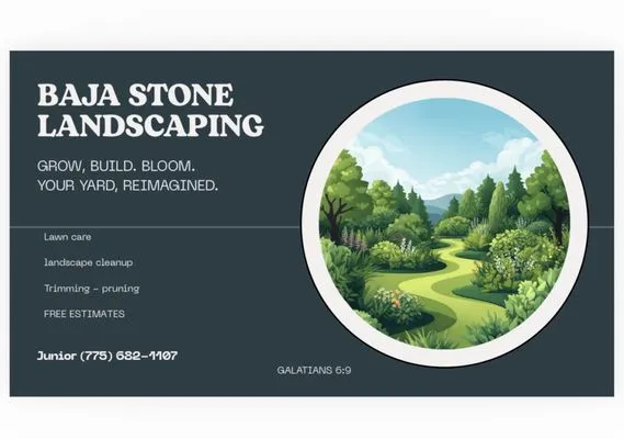 Baja Stone Landscaping Logo