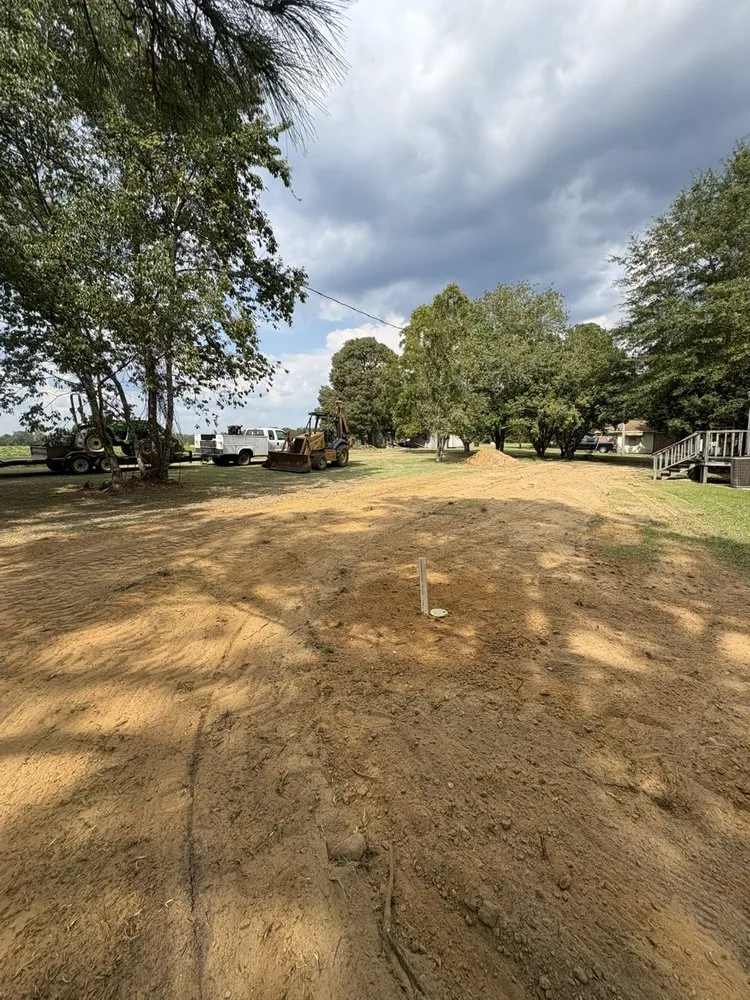 Professional yard maintenance in Brooklet, GA by Baker Backhoe Enterprise