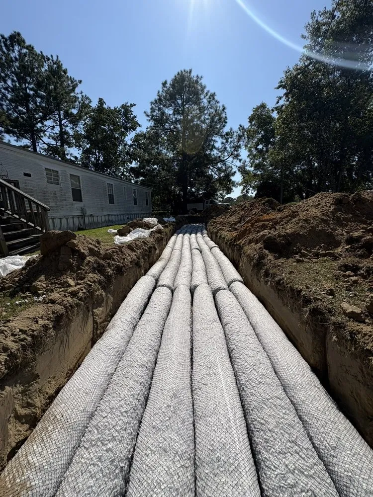 Professional landscape installation in Brooklet, GA - Baker Backhoe Enterprise