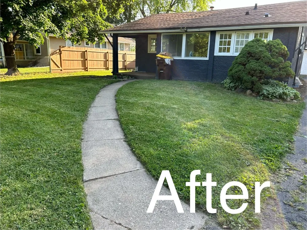 Custom garden landscaping for year-round maintenance in Machesney Park, IL by Baker Family Xteriors