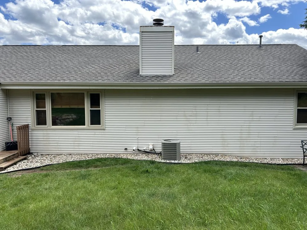 Expert yard cleanup service in Machesney Park, IL by Baker Family Xteriors