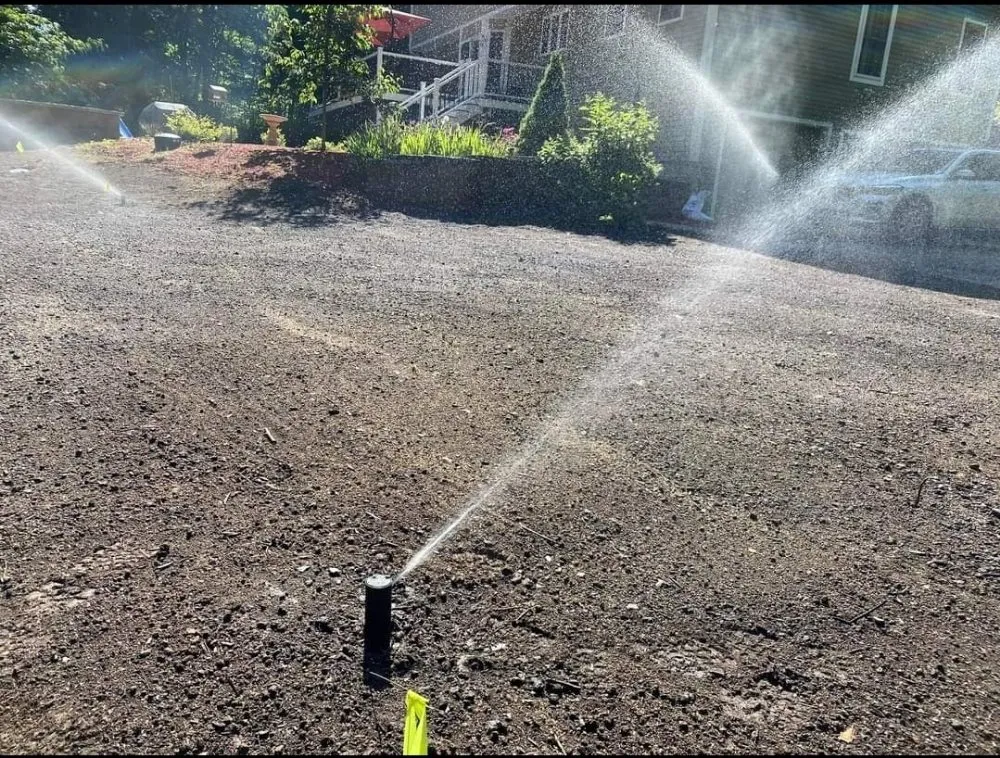 Affordable lawn mowing service with custom design across Worcester, MA - Baker Jrs Landscaping and Irrigation