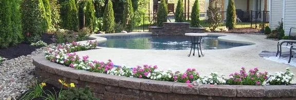 Professional landscape installation for homes in House Springs, MO by Baker Landscaping & Concrete